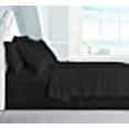 thumbnail image 3 of Swift Home Luxury Bedding Collection, Ultra-Soft Brushed Microfiber 6-Piece Bed Sheet Sets, Extremely Durable - Easy Fit - Wrinkle Resistant - (Includes 2 Bonus Pillowcases), King, Black, 3 of 5
