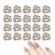 thumbnail image 1 of 20 piezas calcomanías para decoración de uñas, diamantes de imitación, aleación, manicura, herramientas de decoración DIY, cristales para decoración de uñas, 1 of 6