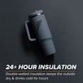 thumbnail image 4 of Gatorade Crossover Stainless Steel Tumbler Bottle, Graphite, Double-Wall Insulation, 36 fl oz​, 4 of 7