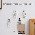 thumbnail image 4 of WIFKLSIIPG Hooks Animal Type Bendable Reusable Durable Multifunction Coat Hook for Keys Bathroom Shower Outdoor Kitchen Door, 4 of 8