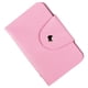 thumbnail image 1 of Estuche minimalista para tarjetas con 20 ranuras, bolsillos suaves de gran capacidad de 6x12 pulgadas (cuadrado). rosado, 1 of 9