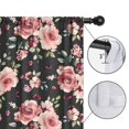 thumbnail image 4 of Blackout Kids Curtains,Pioneer Flower Floral Print Pattern Childrens Insulated Curtains Set Of 2,Bedroom Essentials,Toddler Room Decor 42"x54", 4 of 5