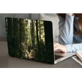 thumbnail image 3 of KSK KAISHEK Hard Shell Case Cover Compatible with New MacBook Air 13" 2018/2019/2020/2021/2022 A1932&A2179&A2337 m1 + Black Keyboard Cover, Plants series 0157, 3 of 5