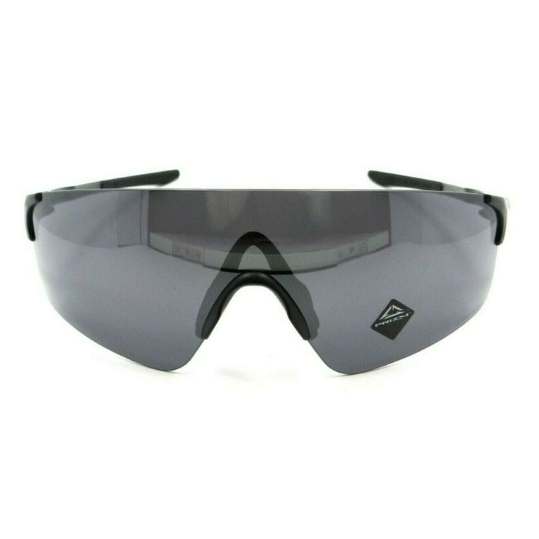 Oakley EVZero Blade Sunglasses Steel Frame Prizm Sapphire Lens
