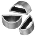 thumbnail image 4 of Cello Bow Ferrule Copper Replacement Part for Repair Use Silver Color 3 Pieces, 4 of 5