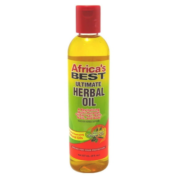 Africa's Best - Ultimate Herbal Oil 8 Oz. * BEAUTY TALK LA *