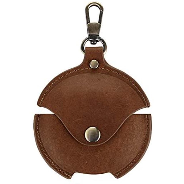Geekria Leather Case Cover Compatible with Huawei FreeBuds 3 True Wireless Earbuds Protective Charger Carrying Case,