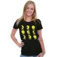 thumbnail image 3 of Vintage PACMAN Arcade Game Nom Nom Women's T Shirt Ladies Tee Brisco Brands S, 3 of 5