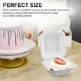 thumbnail image 6 of MT Products Cake Container - 6" x 6" x 3" Food To Go Containers - Pack of 30, 6 of 12
