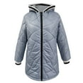 thumbnail image 5 of Vedolay Women's Winter Coats Casual Fall Coat Cardigan Open Front Fall Coat Blue,M, 5 of 5