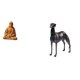 thumbnail image 1 of Estatua del Corazón de Jesús,Estatua del Sagrado Corazón de Jesús para decoración del hogar,Estatua de perro de resina,Estatua de perro galgo de resina con forma de animal,Escultura, 1 of 8
