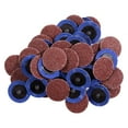 thumbnail image 1 of 50Pcs 2in Sanding Grinding Discs 36 Grit Aluminum Oxide Die Grinder Roll Lock Disc Rust, 1 of 7
