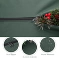 thumbnail image 4 of Hearth & Harbor Christmas Tree Storage Bag made from Durable Fabric, Fits up to 9 ft Holiday Trees - Green, 4 of 7