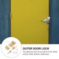 thumbnail image 2 of 1 Set Vintage Outer Door Lock Safety Door Lock Durable Latch Lock for Home, 2 of 4