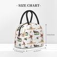 thumbnail image 2 of Easygdp Cute Farm Bolsa de Almuerzo Insulada Grande, Forro de Aluminio, Diseño Espacioso, a Prueba de Fugas, Ideal para Trabajo, Picnics, Viajes y Actividades al Aire Libre, 2 of 6