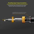 thumbnail image 2 of Adjustable Torque Screwdriver, Preset Torque Wrench With Adjustment Range 0.1-0.6nm Double Scale Hex Socket Screwdriver, 2 of 5