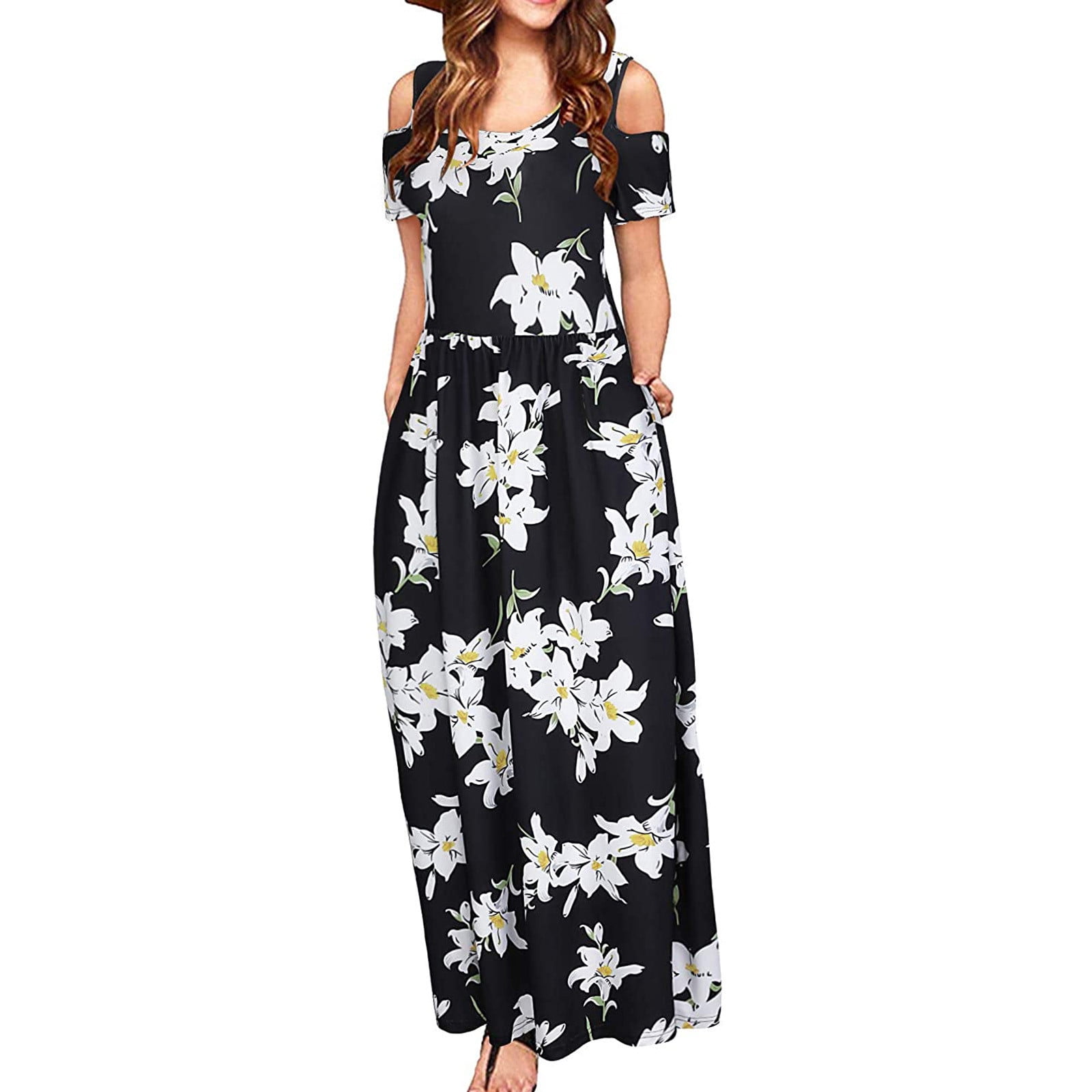 maxi dresses walmart