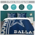 thumbnail image 2 of Football Cowboys Bedding Set Couple Bedclothes Pillowcase Customized Home Textiles Bed Set for Bedroom Decoration, 2 of 6