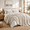 Birch-Full/Queen (92" X 96"), variant on Bright White Full/Queen (92" X 96") Waffle Weave Cotton Bed Blanket