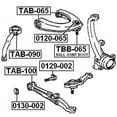 thumbnail image 2 of Febest CAMBER ADJUSTING ECCENTRIC BOLT # 0129-002 OEM 48190-22040, 2 of 2