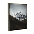 thumbnail image 4 of Stupell Industries Icy Mountain Valley Landscape Photography Gray Floater Framed Canvas Art Print Wall Art, 25 x 31, 4 of 10