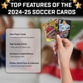 thumbnail image 2 of Cartas coleccionables de fútbol 2024-25, 3 paquetes, 33 cartas coleccionables, 2 of 6