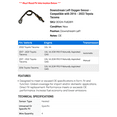 thumbnail image 2 of Downstream Left Oxygen Sensor - Compatible with 2016 - 2022 Toyota Tacoma 2017 2018 2019 2020 2021, 2 of 2