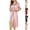 XQBR1-Red, variant on Silk Robes for Women Long Satin Bathrobe Sleepwear Long Sleeve Lightweight Kimono Robes Bride Bridesmaid Homewear Bathrobe with Belted