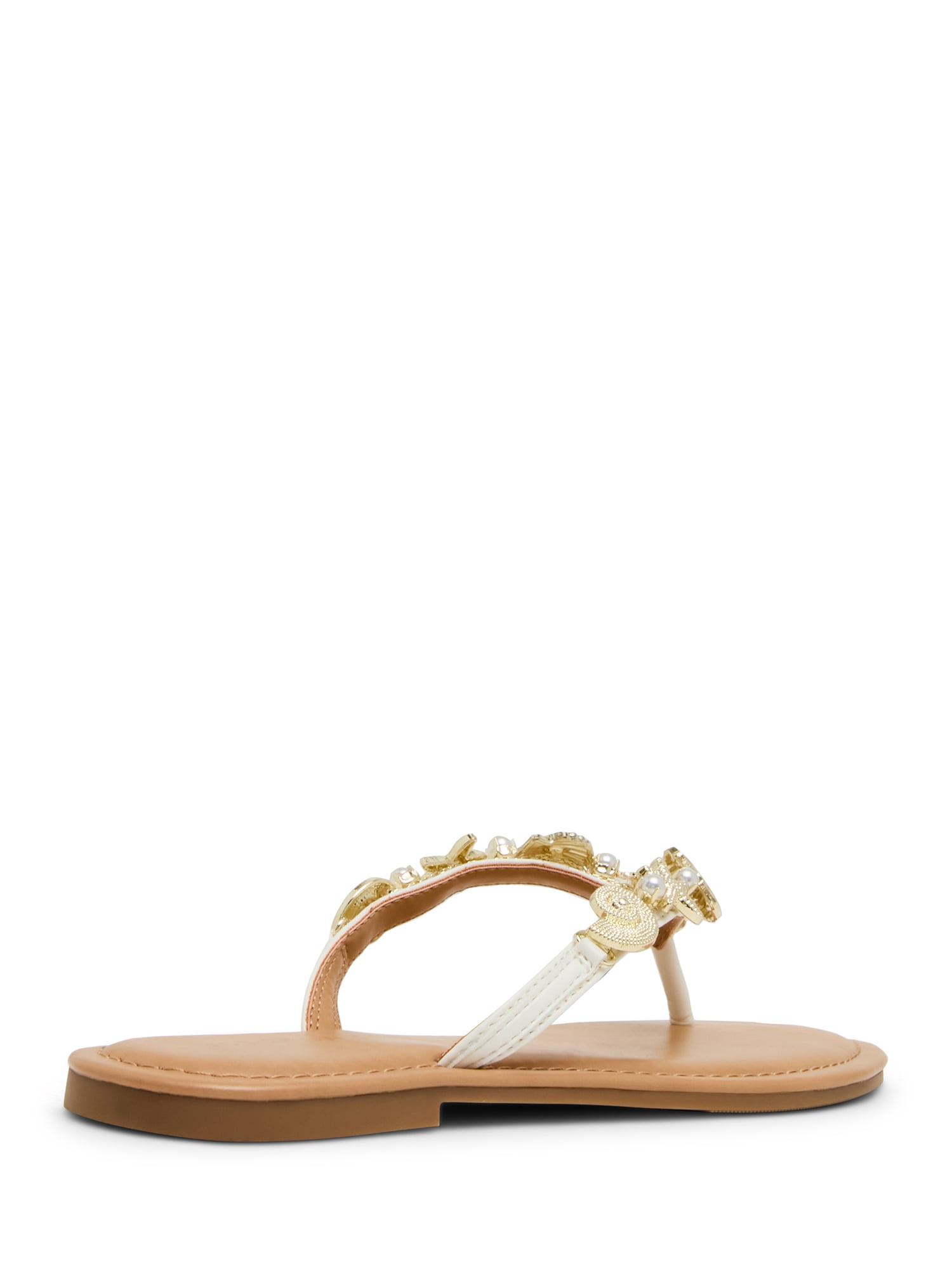 Madden Girl Women's Seaside Ornamented Thong Sandal