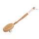 thumbnail image 4 of Cepillo de baño Cepillo de ducha antideslizante de mango largo curvo de madera para exfoliar, fregador de cerdas naturales para uso en la espalda mojado o seco XianweiShao 9024715976581, 4 of 4