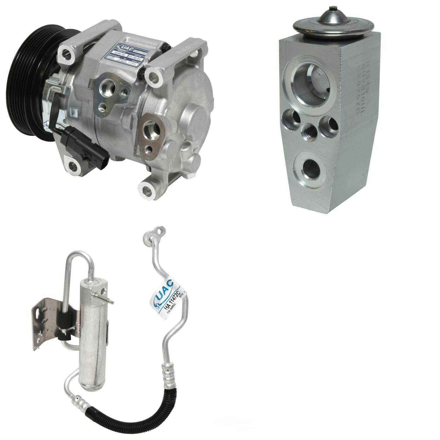 UAC CK 6209 Short Compressor Replacement Kit
