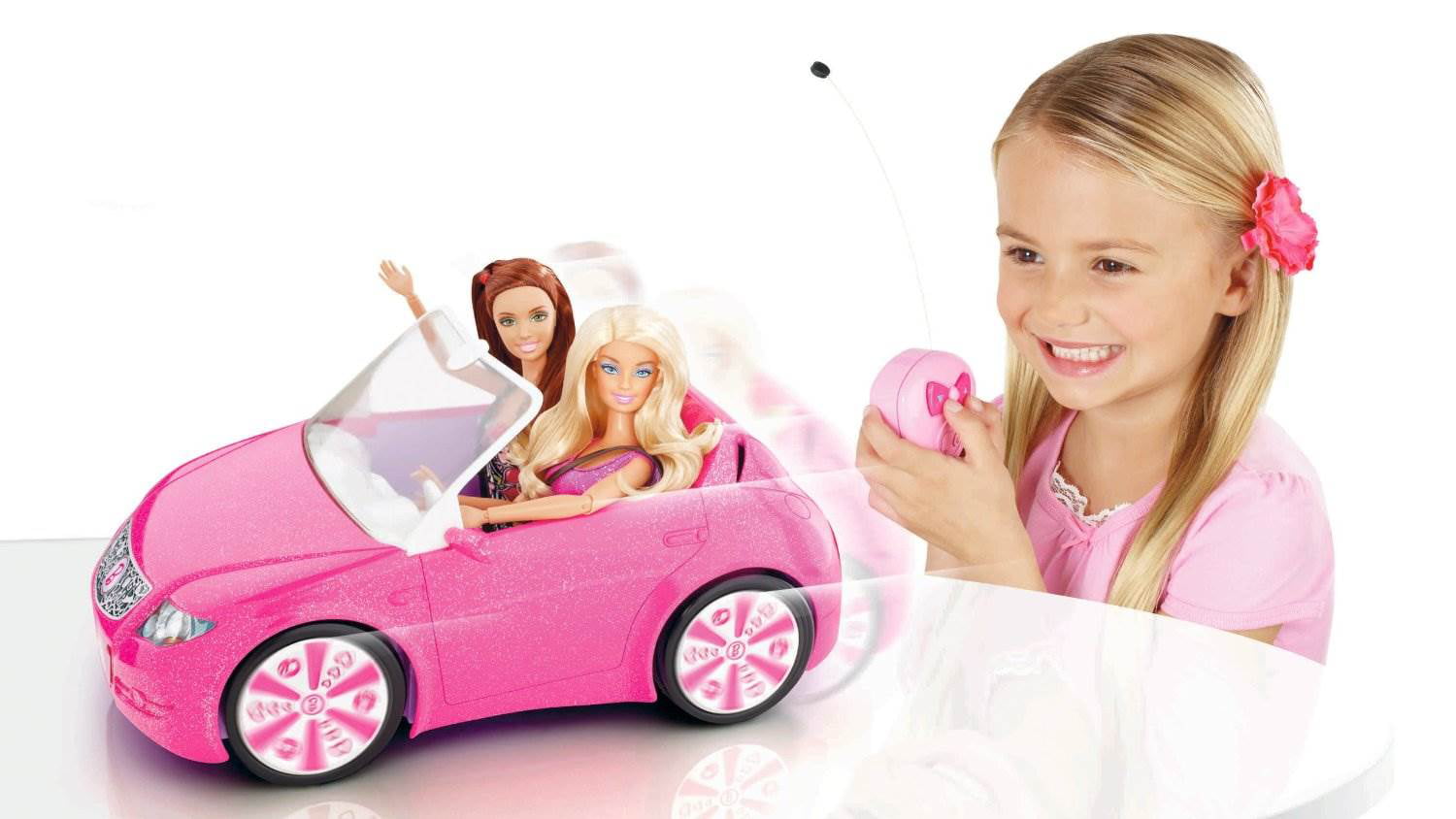 Mattel Barbie Dreamhouse RC Remote Control Convertible Vehicle | X5450 - Walmart.com