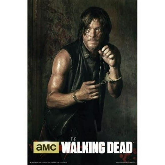 Posterazzi SCO3202 The Walking Dead Season 5 Daryl Poster Print - 24 x 36 in.