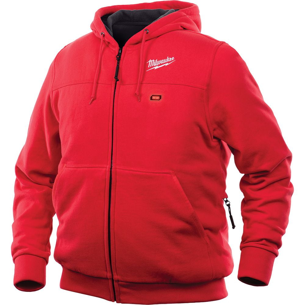 Milwaukee Tool Men's 2X-Large M12 12V Lithium-Ion Cordless Red Heated Hoodie (Jacket Only 
