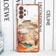 thumbnail image 3 of Case For Samsung Galaxy S20 Plus S21 FE S22 S23 S24 Ultra A53 A52 A54 A33 A34 5G Paper Cute Art Landscape Aesthetic Phone Cover, 3 of 5