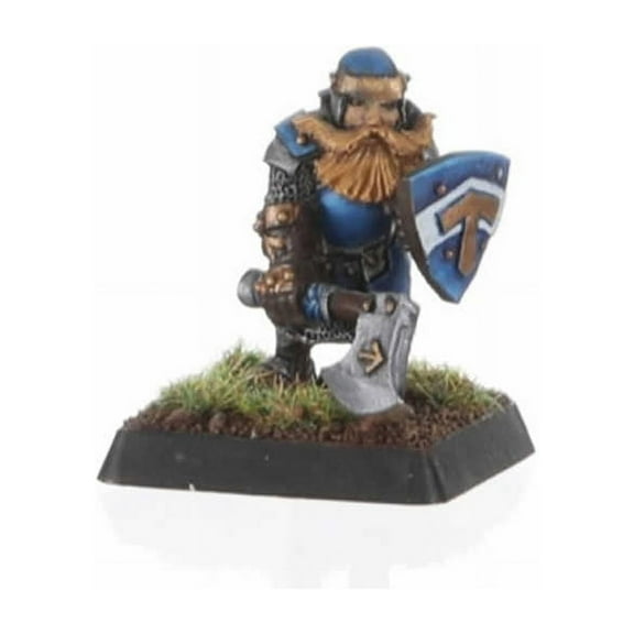 Kolbar Dwarf Warrior Miniature 25mm Heroic Scale Figure Warlord Reaper Miniatures