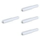 thumbnail image 4 of 4 piezas de soporte para papel higiénico con varilla de resorte, herrajes flexibles, utilidad, barras para rollos de papel higiénico Blanco, 4 of 9