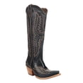 thumbnail image 2 of Botas ARIAT Casanova bordadas para mujer, hasta la rodilla, azul 6.5B, 2 of 5
