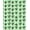 Green, Pattern 1, variant on ODIKA 4'x6' Machine Washable Non-Slip Area Rug, Yuletide Gingham Celebration High Traffic Rug, Green, 503957