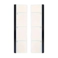 thumbnail image 1 of 2 Pcs Panneau Latéral Transparent pour Moniteur, Tableau de Messages, Organiseur de Notes Collantes pour Bureau, 1 of 7