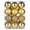 Gold, variant on Warehouse Sale 24ct Christmas Ball Ornaments Shatterproof Christmas Ornaments Set Decorations for Xmas Tree Balls Halloween Decorations (1.57''/40mm,Purple) Christmas Balls Decoration for Tree