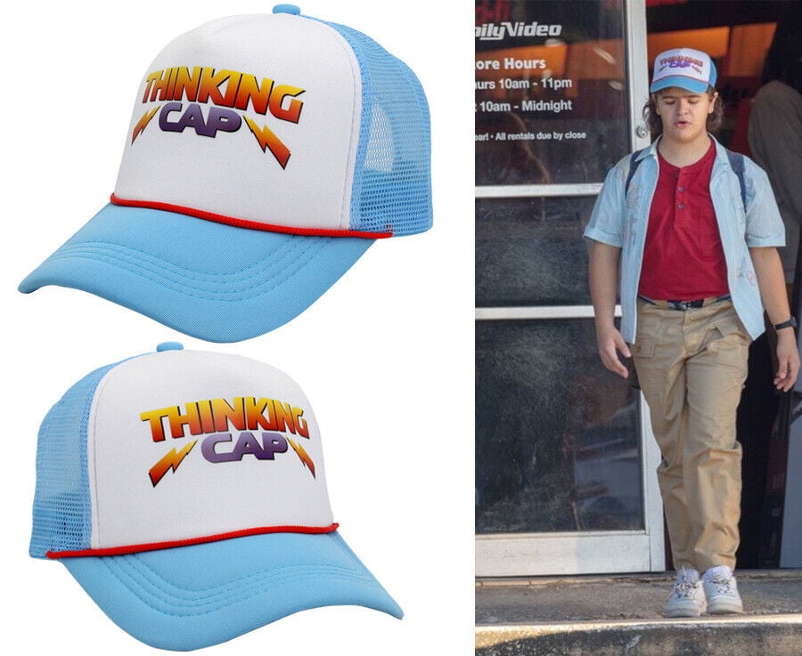 thinking hat dustin