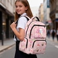 thumbnail image 3 of Yspwyqan Girls Backpack, Ice Cream Axolotl 17" School Bookbag with Multi-Pocket, Fits 15.6 Laptop, Adjustable Straps Daypack for Elementary High School Hiking Camping, 3 of 7