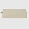 thumbnail image 4 of WestinTrends Solace Outdoor Patio Furniture Seat Chair Square Cushions with Piping. Set of 2, 20" x 19", Beige, 4 of 8