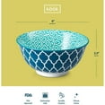 thumbnail image 4 of Kook Cereal Bowls Ceramic Designs,18 Oz, Set of 6, Multi Color, 4 of 5