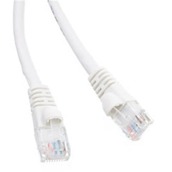 Cable Wholesale  Cat6 Orange Ethernet Patch Cable - Bootless - 2 ft.