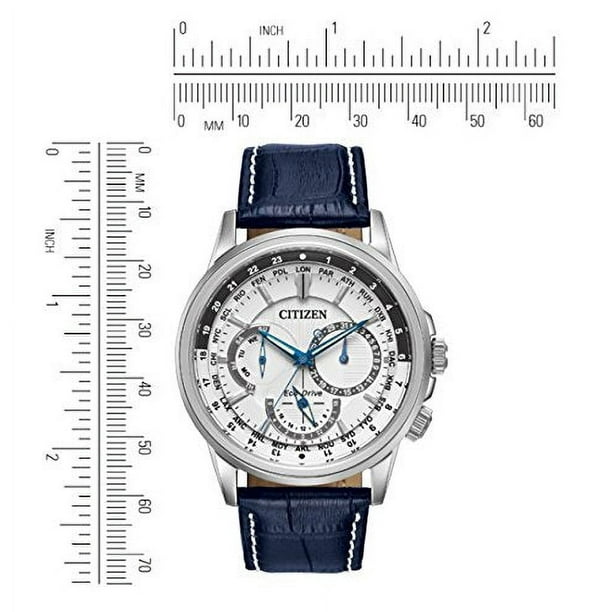Citizen Calendrier Dark Blue Dial Men s Watch BU2021 51L Walmart