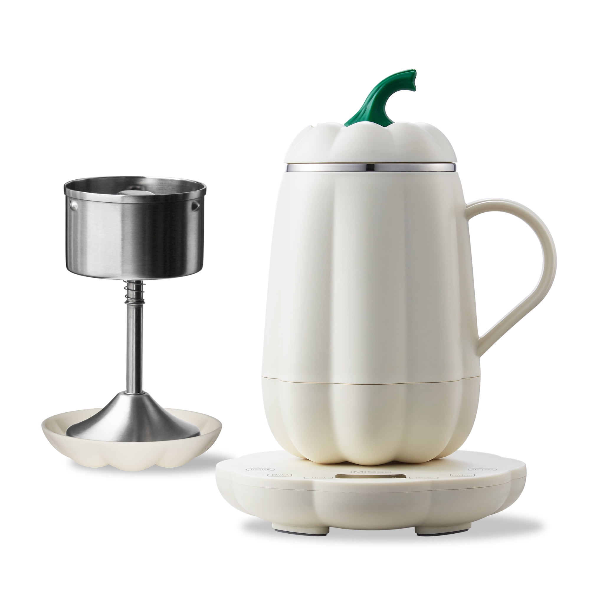 iMiGoo Coffee Maker, Single Cup Coffee Percolator 8 OZ Brew size, Keep