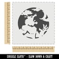 thumbnail image 2 of Werewolf Monster Howling at Moon Halloween DIY Cookie Wall Craft Stencil - 11.5 Inch, 2 of 5
