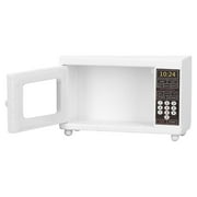 Mini Microwave Oven Model, Mini Portable Composite Wood Vivid Delicate Dollhouse Microwave Oven For Dollhouse Decorations